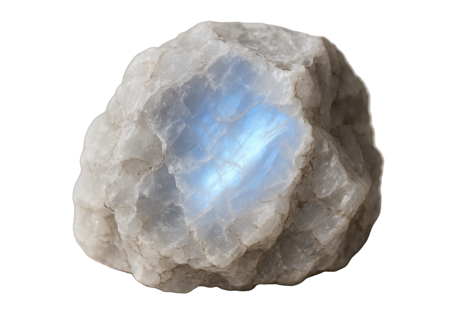 raw moonstone cystal