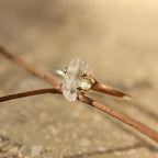 02/4 HERKIMER EZÜST GYŰRŰ /MÉRET: 57/