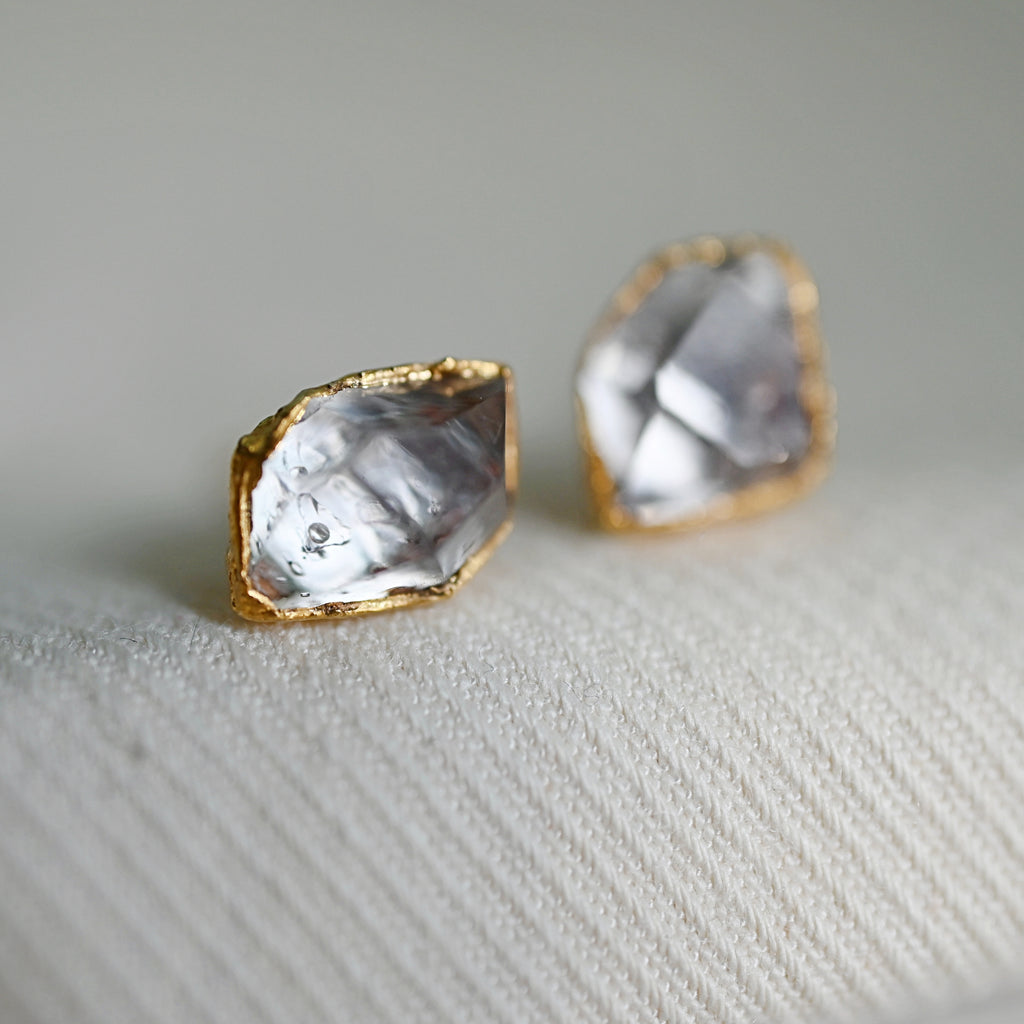 HERKIMER DIAMOND EARRINGS