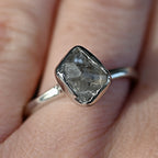 HERKIMER DIAMOND SILVER RING