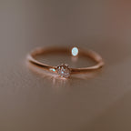RAW DIAMOND MINI RING