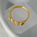 RAW DIAMOND STATEMENT RING