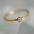 RAW DIAMOND MINI RING