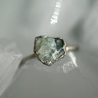 AQUAMARINE COCKTAIL RING