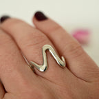 01/7 SILVER WAVE GYŰRŰ