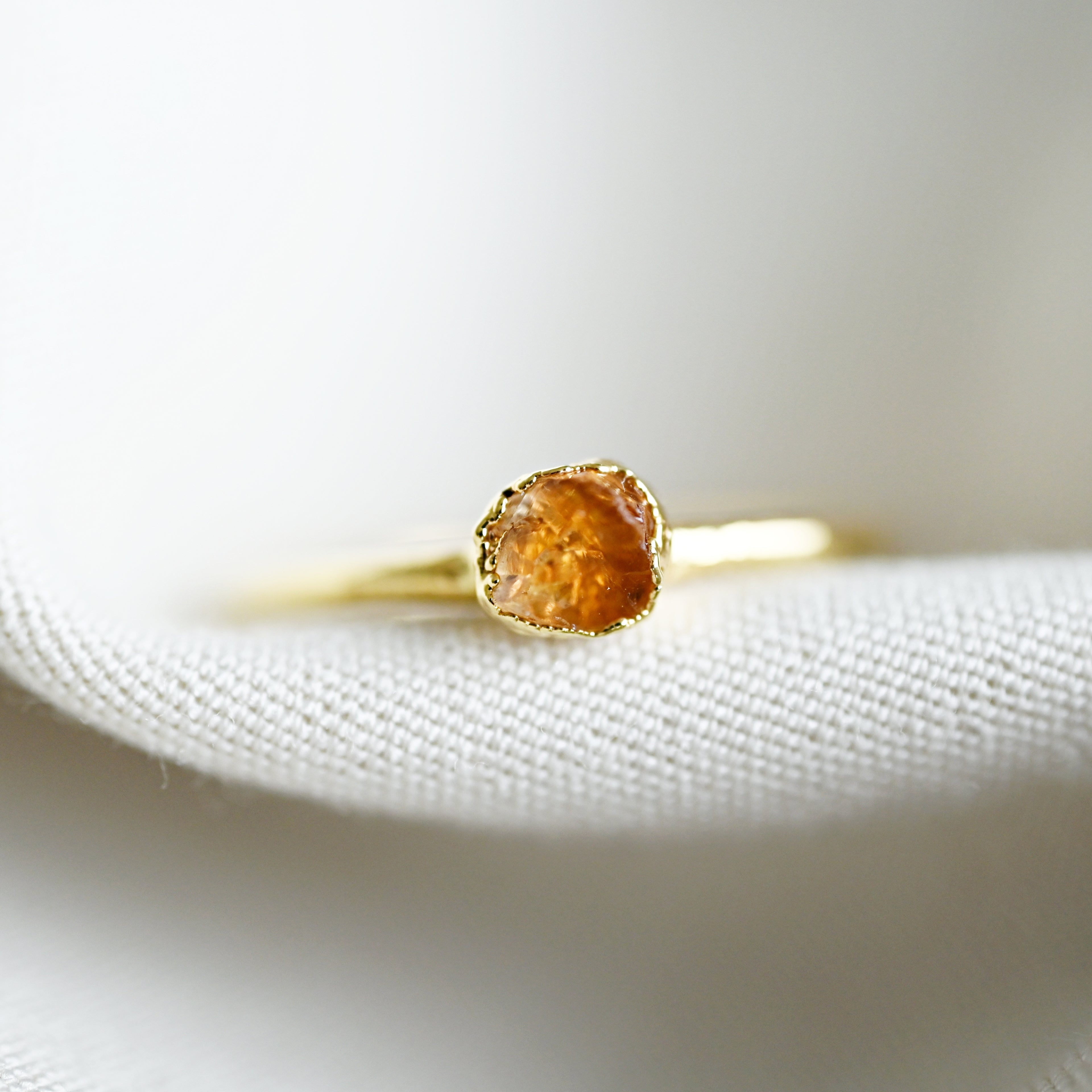 CITRINE MINI RING