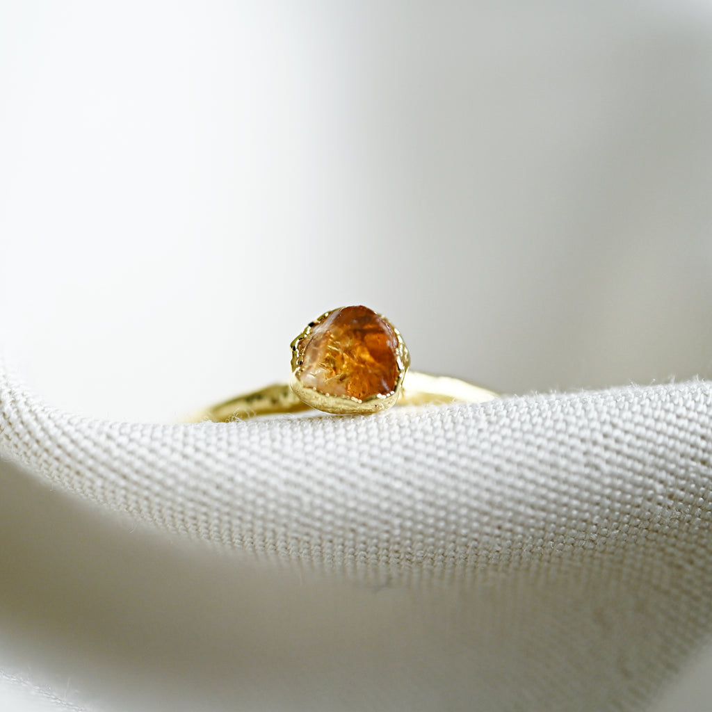 CITRINE MINI RING