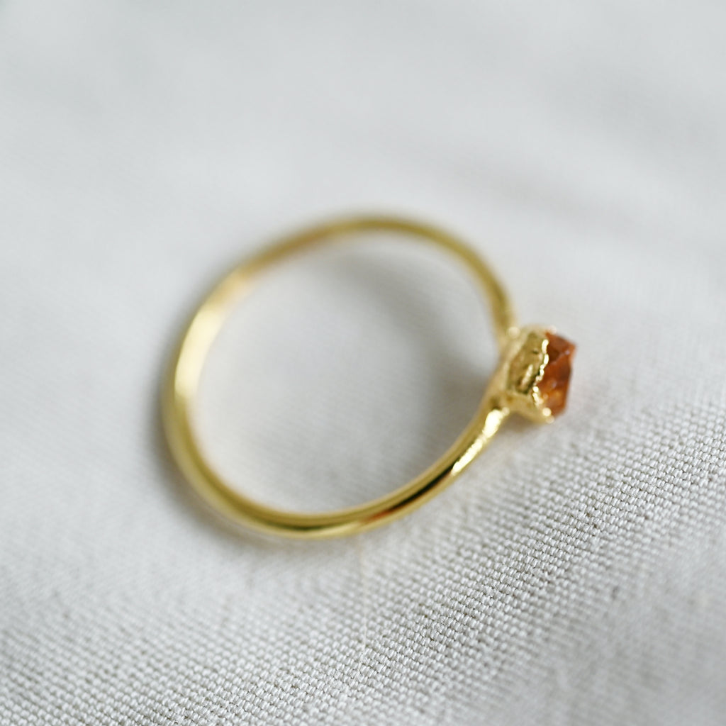 CITRINE MINI RING