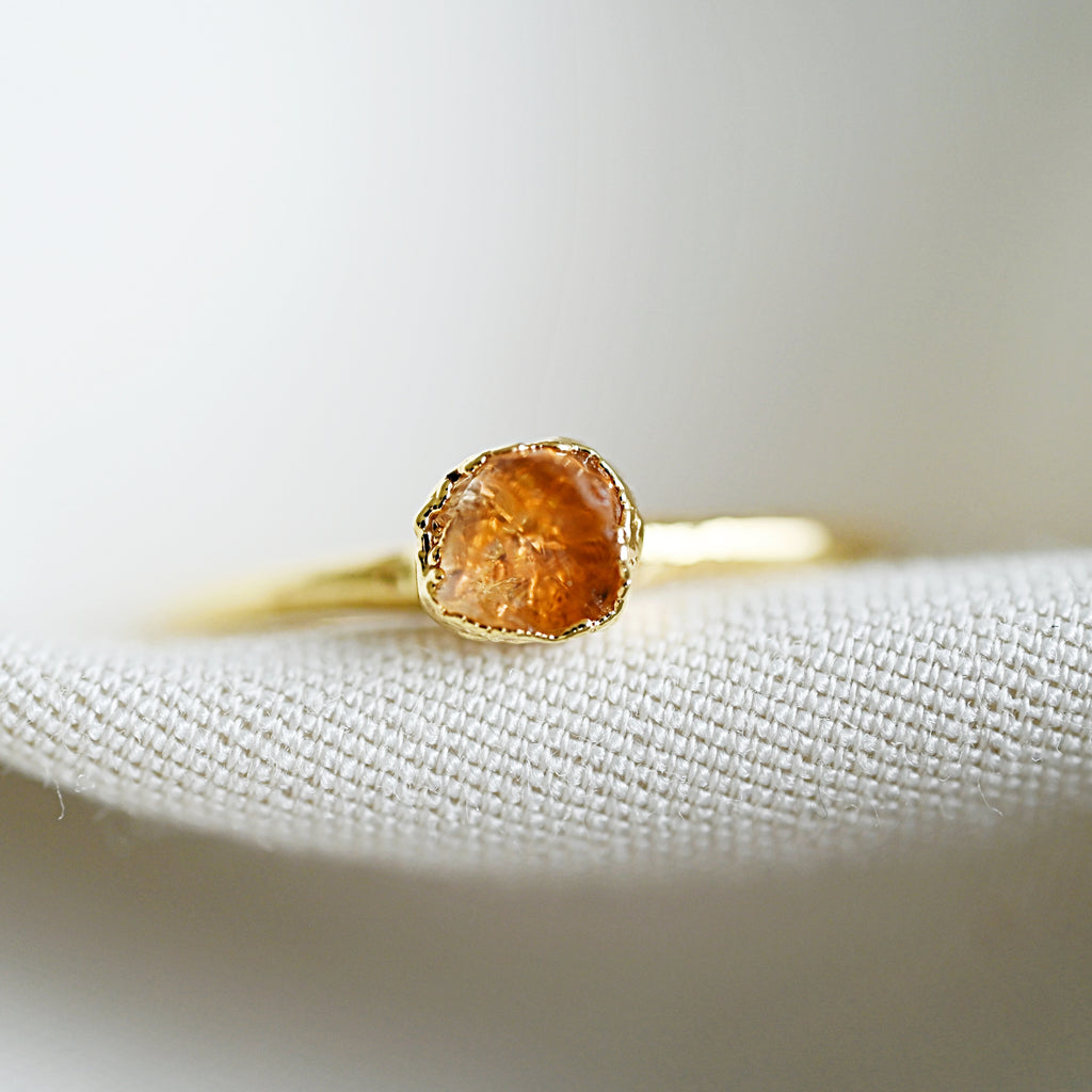 CITRINE MINI RING