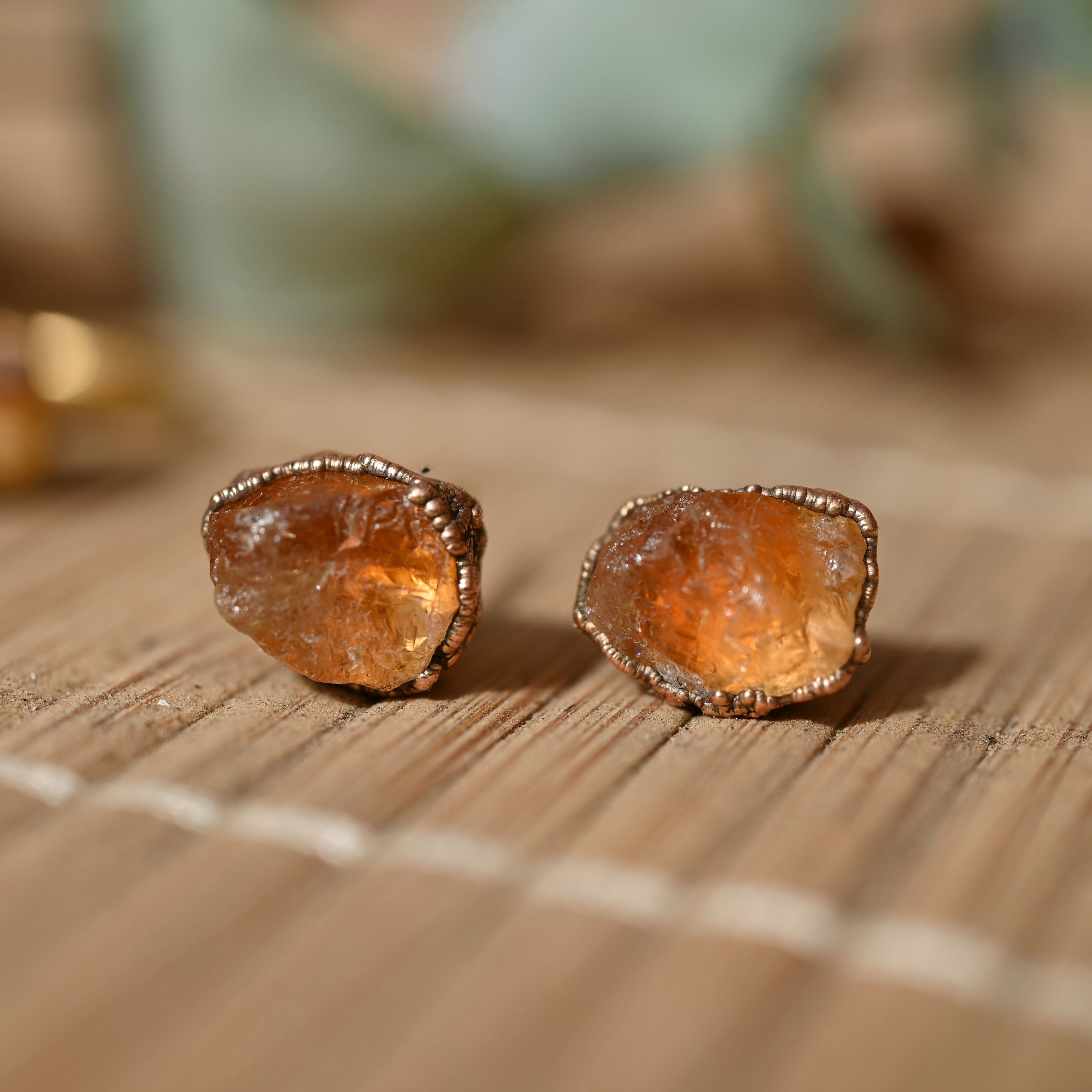 CITRINE EARRINGS