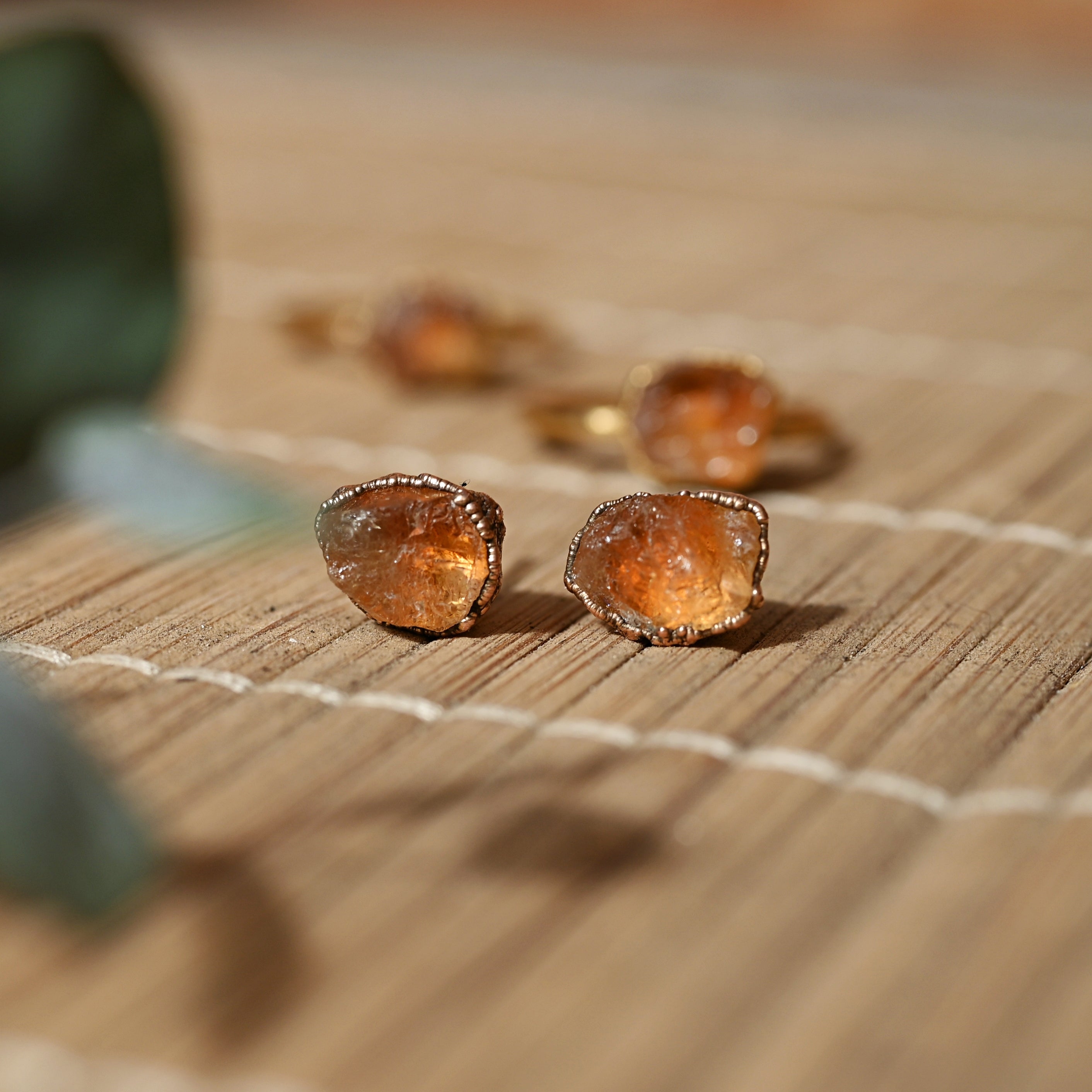 CITRINE EARRINGS