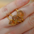 CITRINE COCKTAIL RING