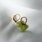 PERIDOT DROP EARRINGS
