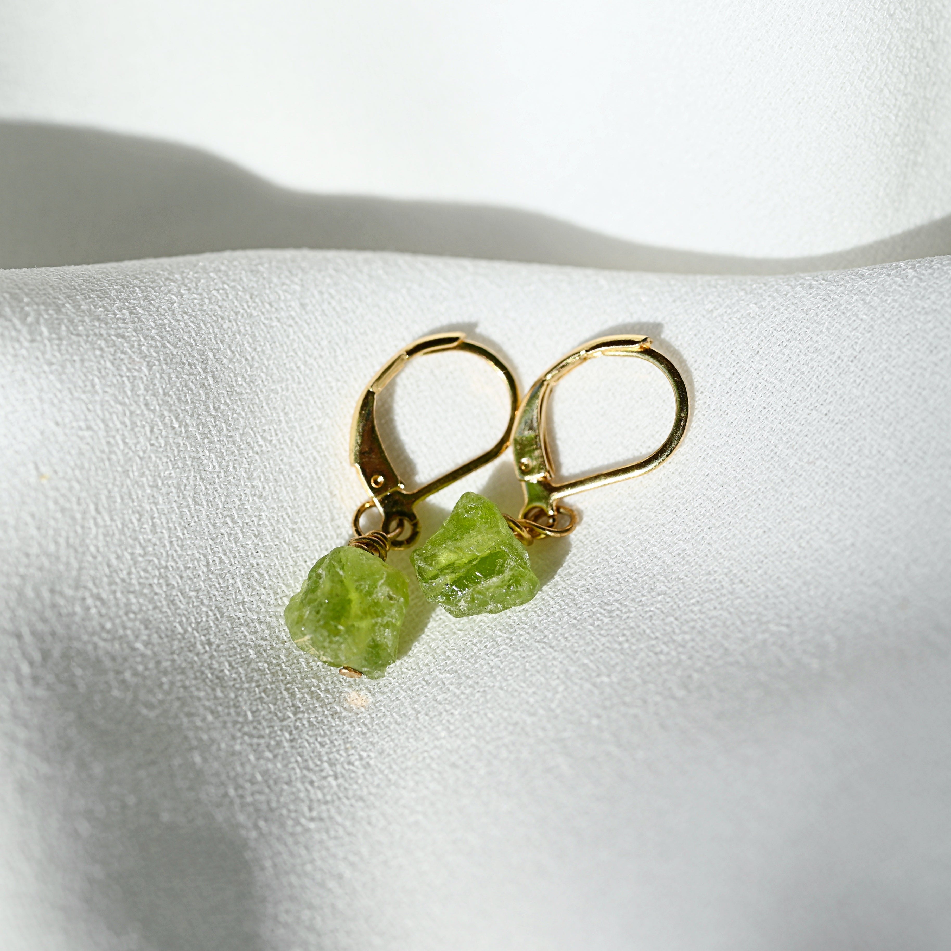 PERIDOT DROP EARRINGS