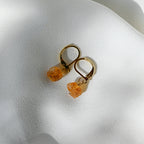 CITRINE DROP EARRINGS