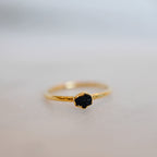 BLACK TOURMALINE MINI RING