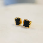 BLACK TOURMALINE EARRINGS