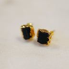 BLACK TOURMALINE EARRINGS