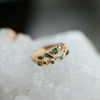 EMERALD STATEMENT RING