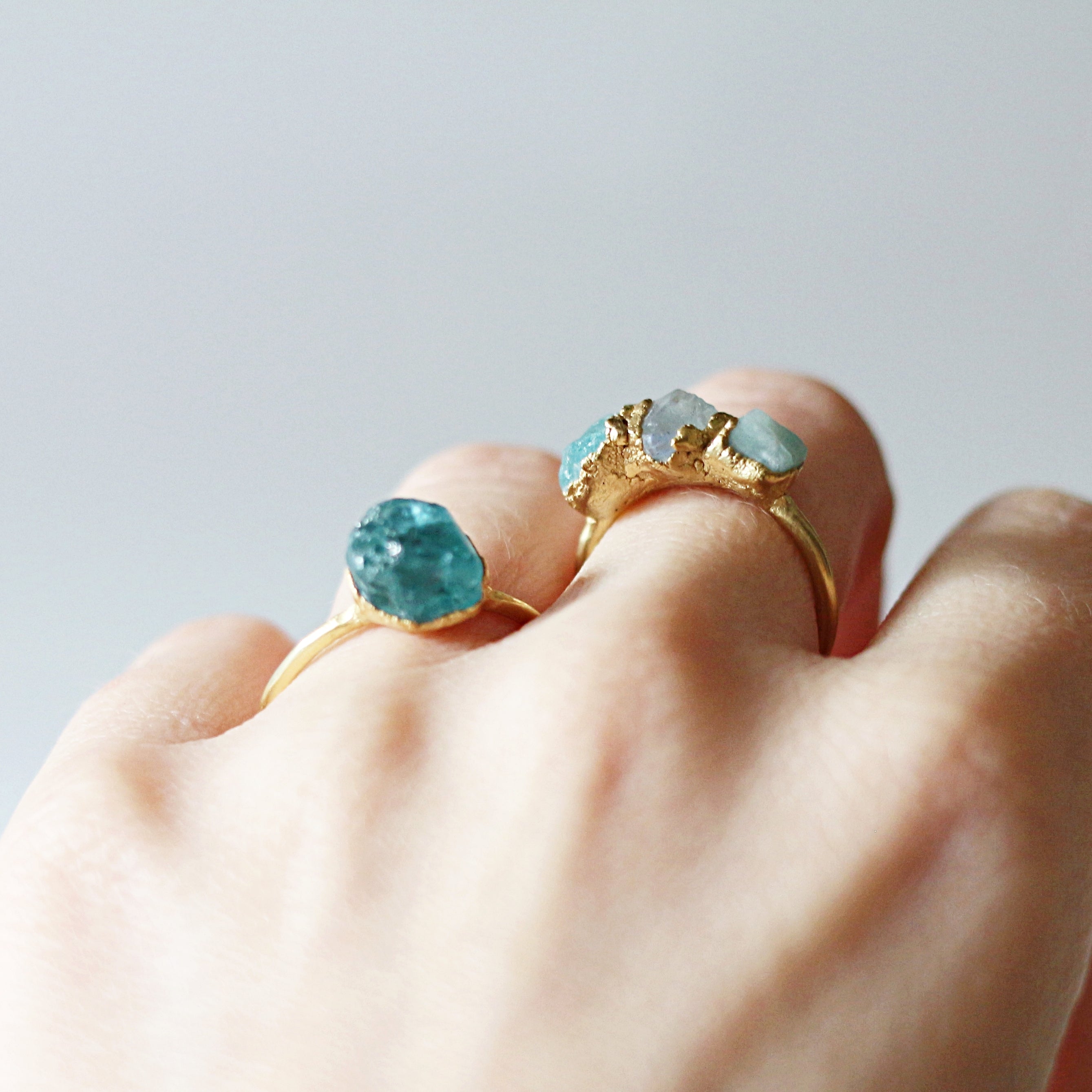 APATITE COCKTAIL RING