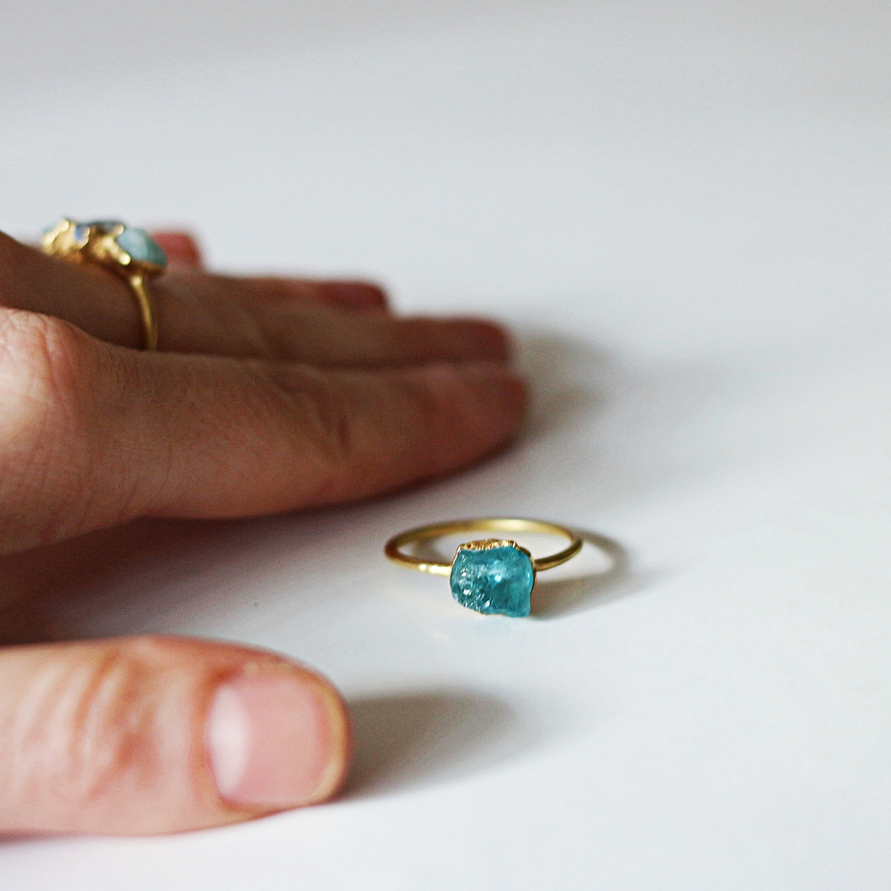 APATITE COCKTAIL RING