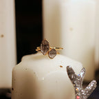 HERKIMER DIAMOND MIDI RING