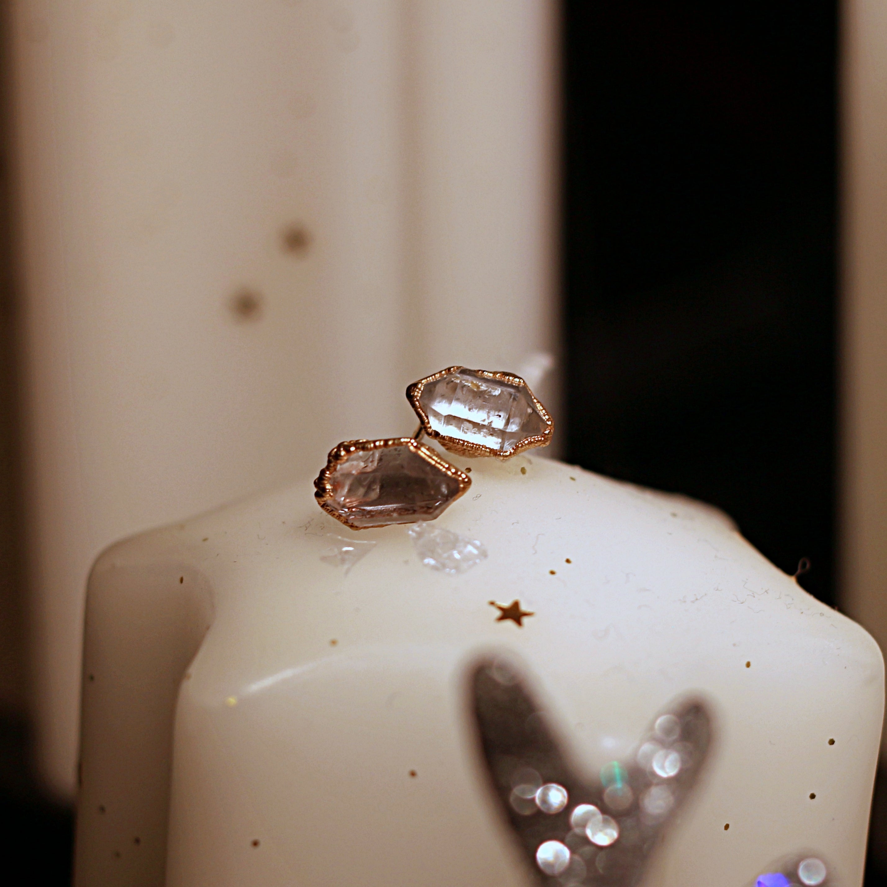 HERKIMER DIAMOND EARRINGS