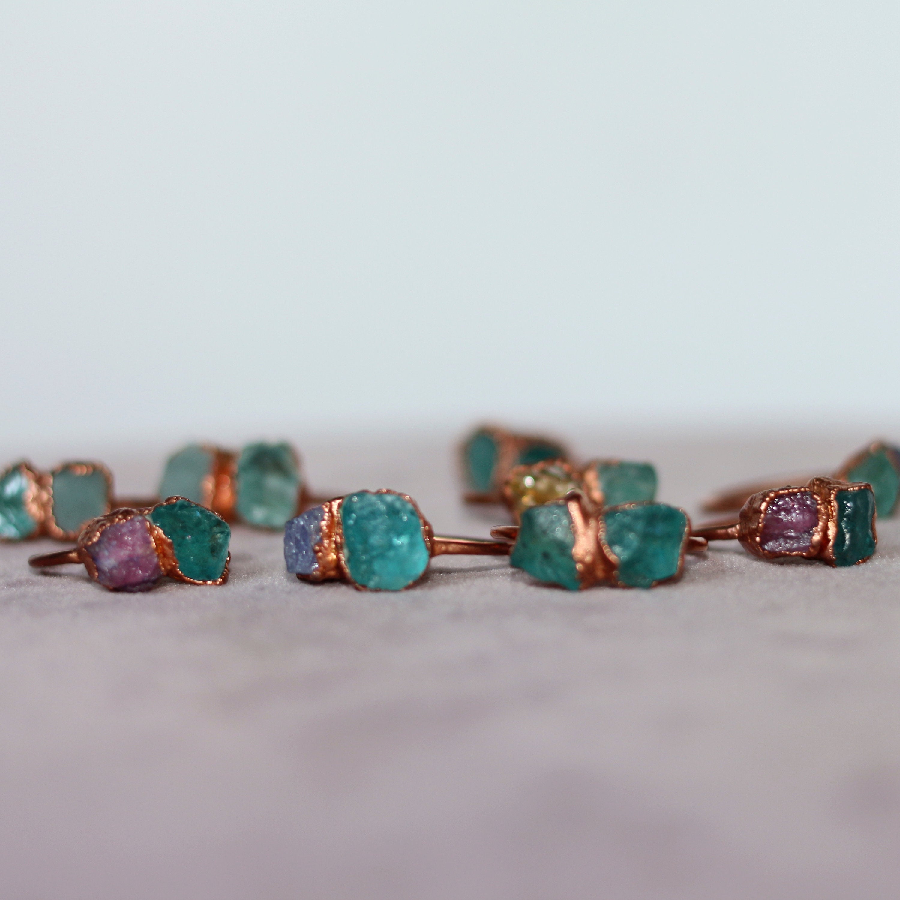 TWO-STONE UNIQUE RING