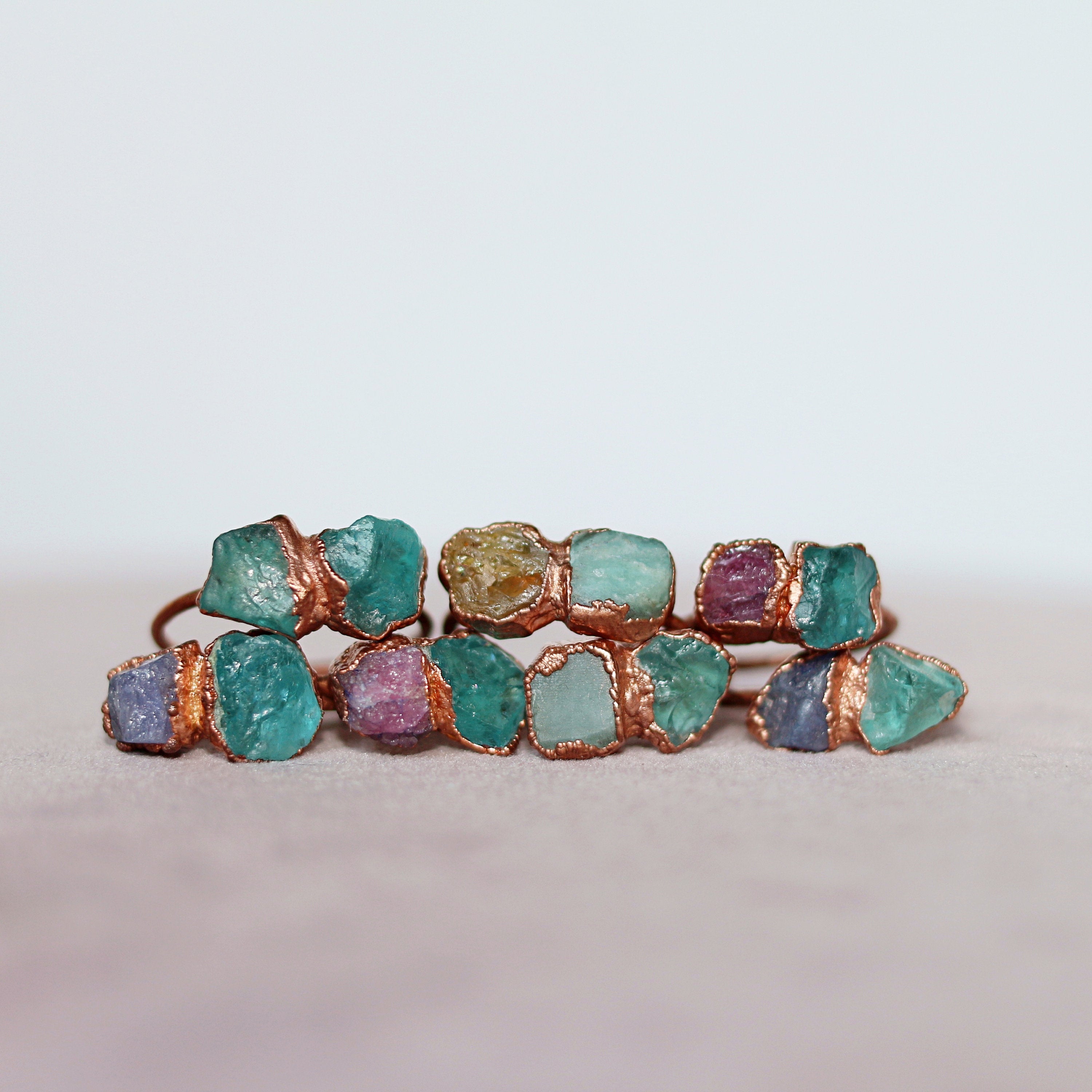 TWO-STONE UNIQUE RING
