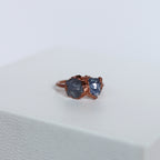 TANZANITE TWO-STONE RING