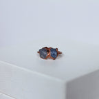 TANZANITE TWO-STONE RING