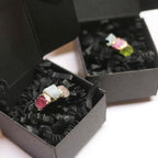UNIQUE THREE-STONE RING