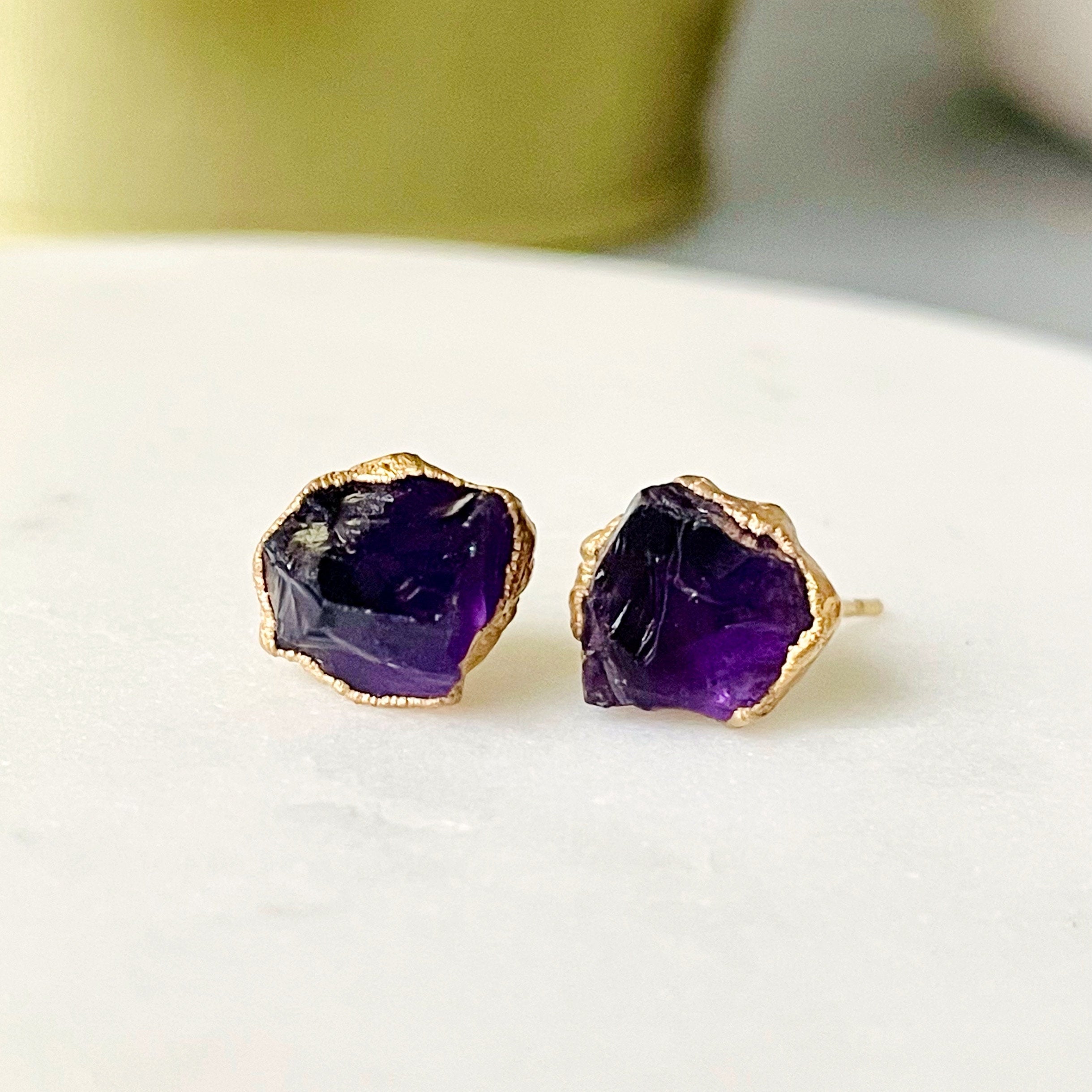 AMETHYST EARRINGS