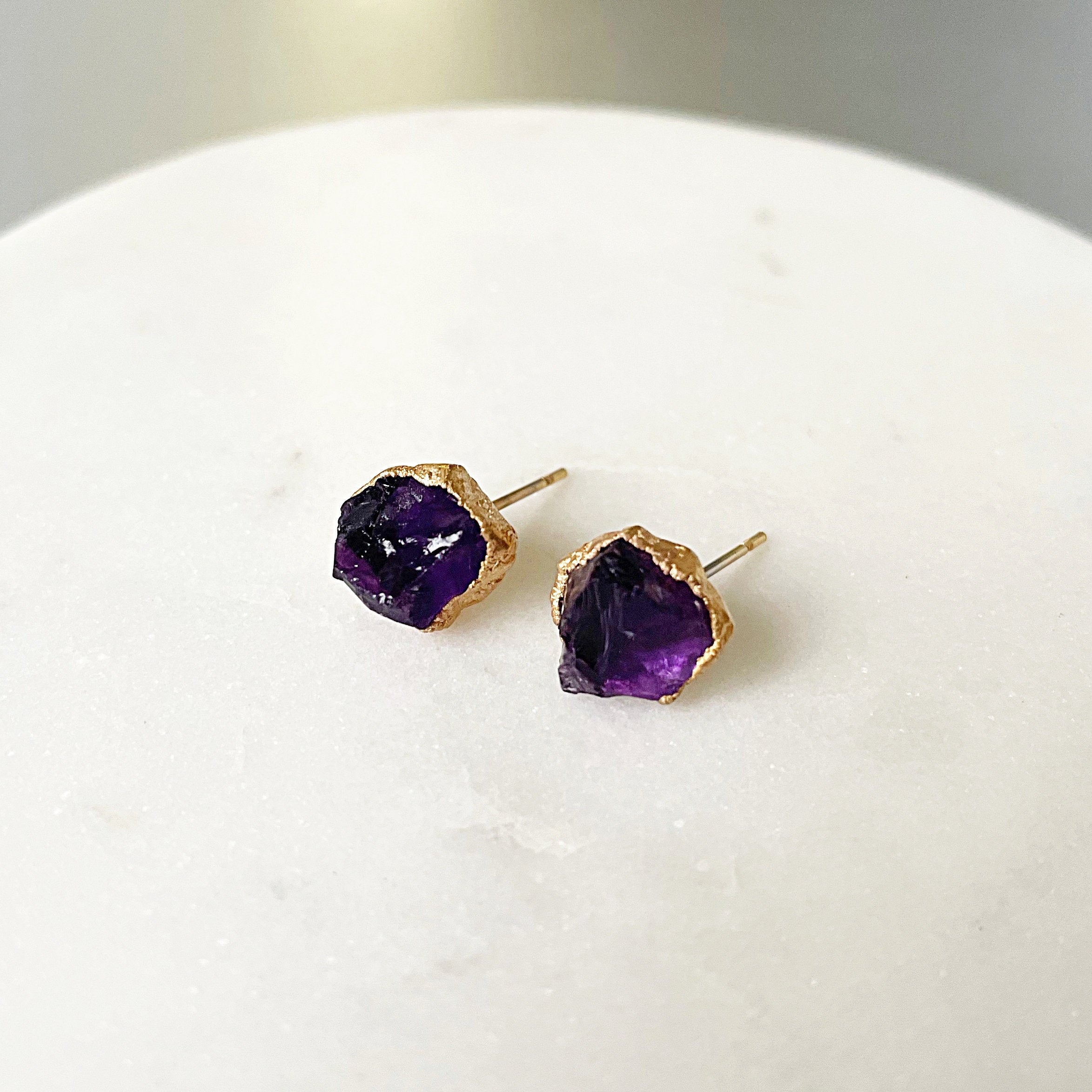AMETHYST EARRINGS