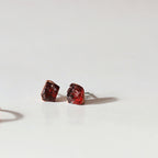 GARNET EARRINGS