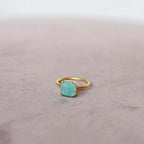 AMAZONITE COCKTAIL RING