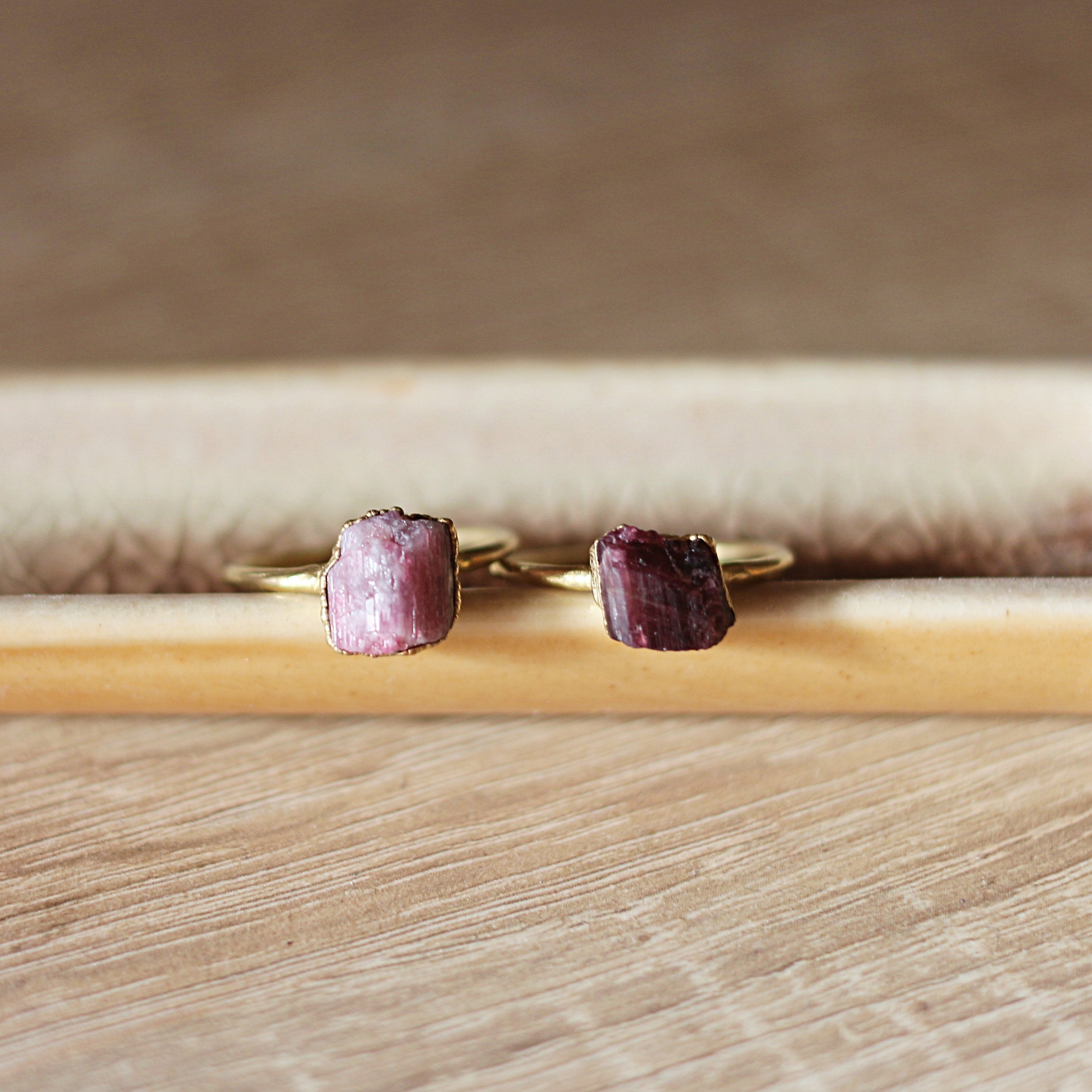 PINK TOURMALINE COCKTAIL RING