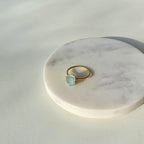 AQUAMARINE COCKTAIL RING