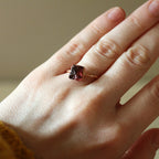 GARNET COCKTAIL RING