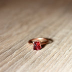 GARNET COCKTAIL RING