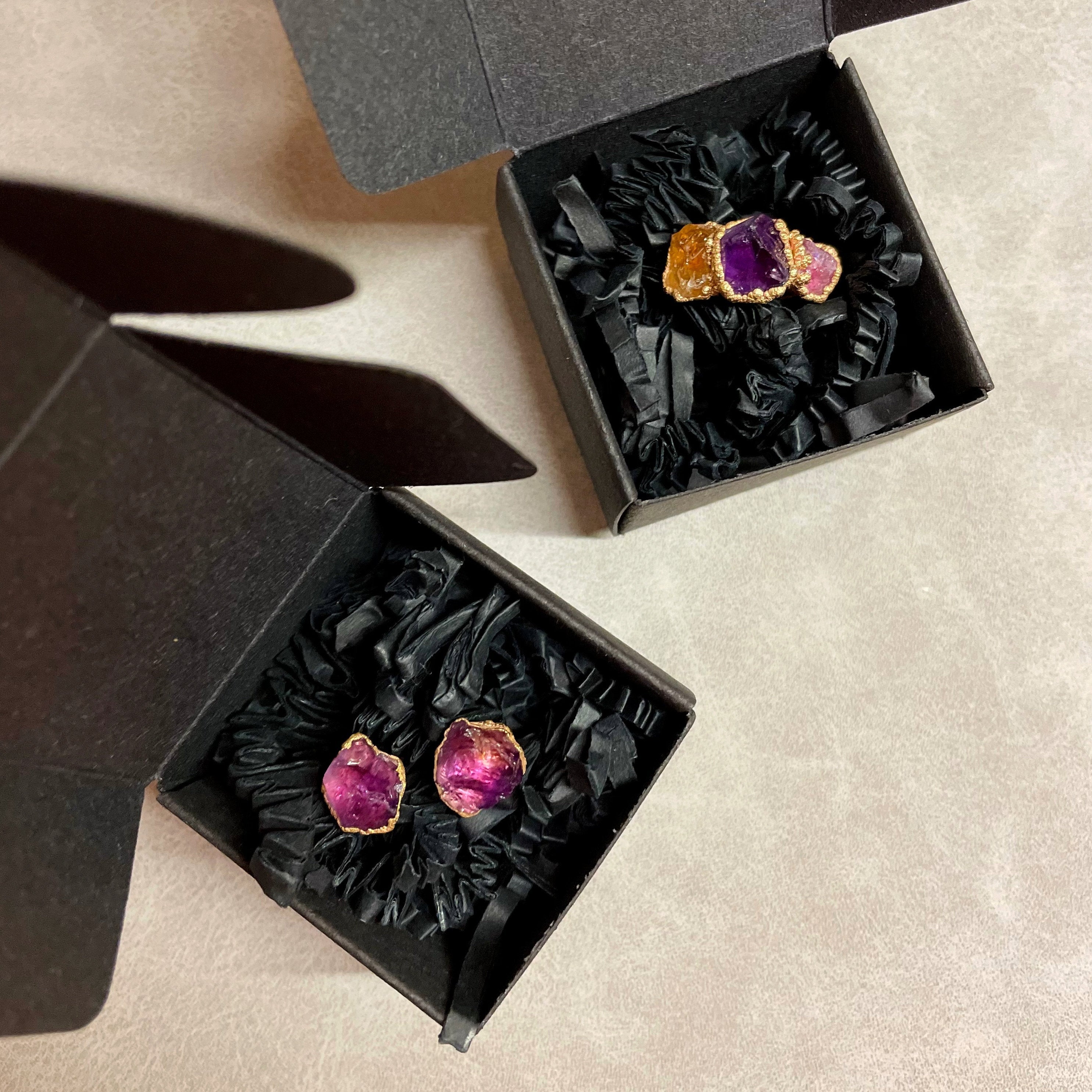 AMETHYST EARRINGS