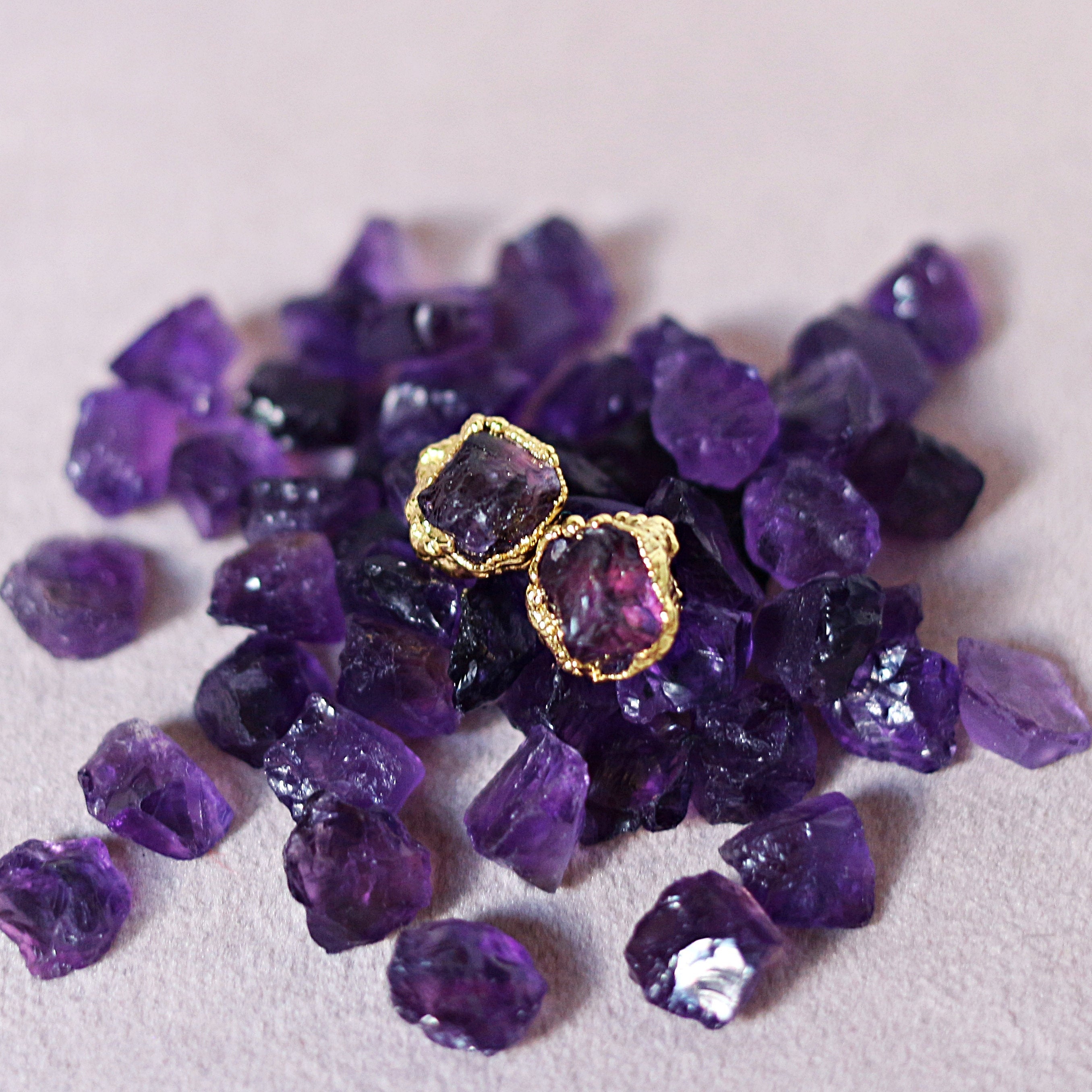 AMETHYST EARRINGS