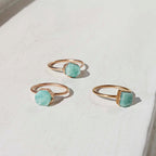 AMAZONITE COCKTAIL RING