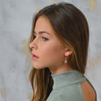 ROSE QUARTZ DROP EARRINGS
